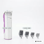 Pawlume grooming vacuum electric clipper and 4 guard combs